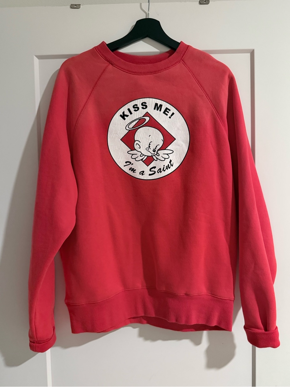 Kiss Me! I’m a saint sweatshirt Saint Michael men’s size S